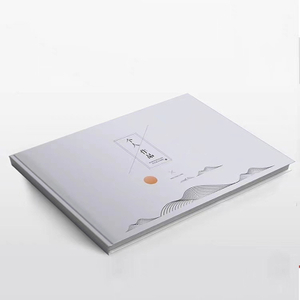새로운 디자인 재상할 수 있는 페이지 A4 A5 A6에 의하여 주문을 받아서 만들어지는 덮개 황금 책 인쇄